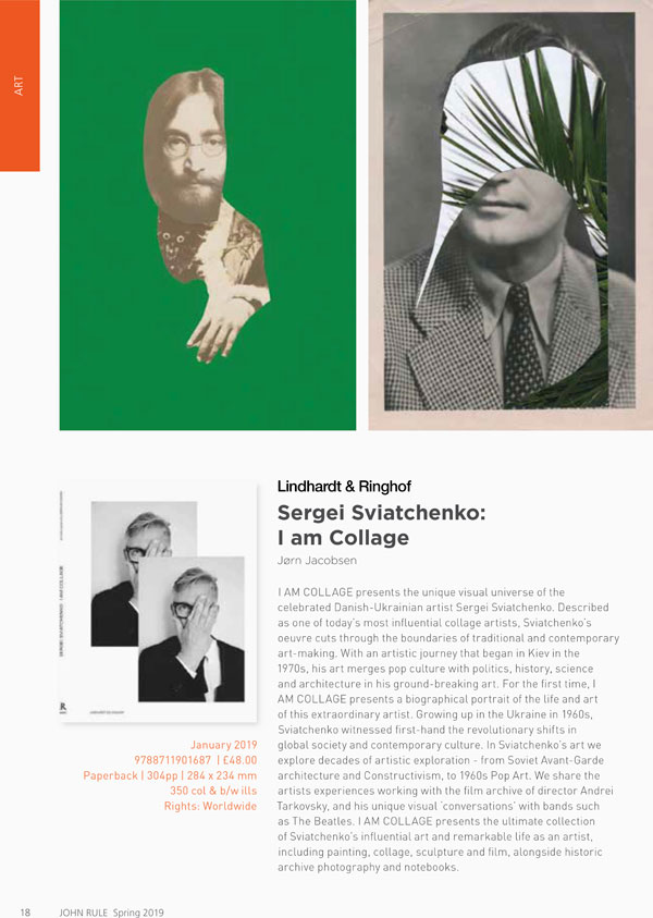 John Rule spring catalogue 2019